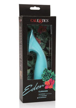 Load image into Gallery viewer, Eden Climaxer Silicone Clitoral Vibrator Waterproof - Blue - 6.25in