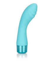 Load image into Gallery viewer, Eden Ripple Silicone Textured G-Spot Vibrator Waterproof - Blue - 6in
