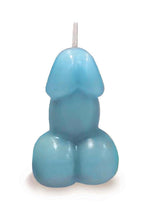 Load image into Gallery viewer, Eden&#39;s Candle Vanilla Scented Penis - Blue
