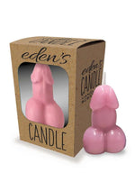 Load image into Gallery viewer, Eden&#39;s Candle Vanilla Scented Penis - Pink/Rose
