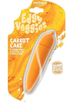 Load image into Gallery viewer, Edgy Veggies Carrot Cake Rechargeable Silicone Vibrator - Orange
