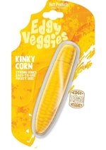 Load image into Gallery viewer, Edgy Veggies Kinky Corn Rechargeable Silicone Vibrator - Yellow
