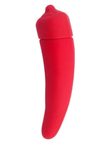 Load image into Gallery viewer, Edgy Veggies Perky Pepper Rechargeable Silicone Vibrator - Green/Red
