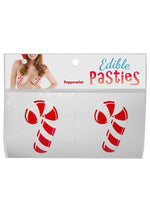 Load image into Gallery viewer, Edible Pasties - Candy Cane - 2 Per Pack
