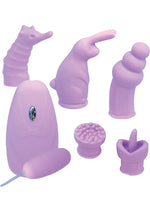 Load image into Gallery viewer, Elite Collection Vibrating Bullet with 5 Sleeves - Lavender/Purple
