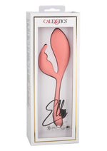 Load image into Gallery viewer, Elle Liquid Silicone Bunny Rechargeable Vibrator - Orange