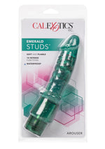 Load image into Gallery viewer, Emerald Studs Arouse Vibrator - Blue/Teal
