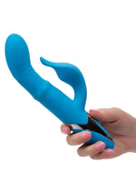 Load image into Gallery viewer, Enchanted Beaded Power G Rechargeable Silicone G-Spot Dual Vibrator
