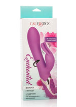 Load image into Gallery viewer, Enchanted Bunny Silicone USB Rechargeable Rabbit Waterproof - Purple
