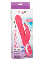 Load image into Gallery viewer, Enchanted Exciter Rechargeable Silicone Thrusting Rabbit Vibrator - Pink
