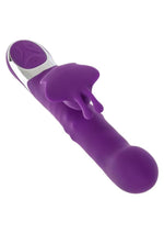 Load image into Gallery viewer, Enchanted Flutter Rechargeable Silicone Dual Action Vibrator
