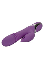 Load image into Gallery viewer, Enchanted Kisser Rechargeable Silicone Thrusting Rabbit Vibrator
