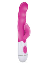 Load image into Gallery viewer, Energize Her Tickler Rabbit Massager Dual Motors Silicone Vibrator - Pink
