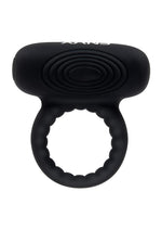 Load image into Gallery viewer, Envy Toys Trembler Remote Vibrating Rechargeable Silicone Stamina Ring - Black
