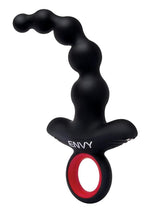 Load image into Gallery viewer, Envy Vibrating Silicone Rechargeable Anal Bead Assifier - Black
