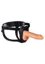 Load image into Gallery viewer, Erection Assistant Hollow Strap-On - Vanilla - 9.5in
