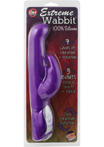 Load image into Gallery viewer, Extreme Wabbit Silicone Rabbit Vibrator - Lavender/Purple
