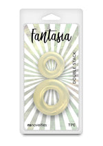 Load image into Gallery viewer, Fantasia Double Stack Cock Rings - Yellow
