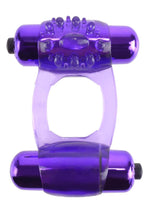 Load image into Gallery viewer, Fantasy C-Ringz Duo-Vibrating Super Cock Ring with Bullet - Purple
