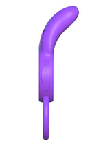 Load image into Gallery viewer, Fantasy C-Ringz Twin Teazer Rabbit Silicone Cock Ring - Purple
