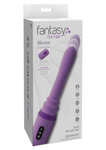 Load image into Gallery viewer, Fantasy For Her Silicone Love Thrust Her Dildo - Purple - 12in