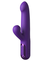 Load image into Gallery viewer, Fantasy For Her Super Sonix Rechargeable Silicone Rabbit Vibrator - Purple