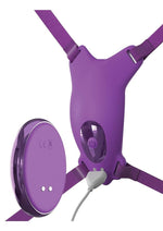 Load image into Gallery viewer, Fantasy For Her Ultimate Butterfly Silicone Strap-On with Remote Control
