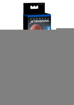 Load image into Gallery viewer, Fantasy X-Tensions Perfect 2in Extension Sleeve with Ball Strap - Chocolate - 8in
