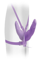 Load image into Gallery viewer, Fetish Fantasy Elite Vibrating Double Delight Strap-On Silicone Waterproof
