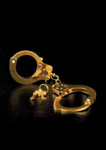 Load image into Gallery viewer, Fetish Fantasy Gold Metal Cuffs - Gold/Metal
