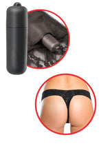 Load image into Gallery viewer, Fetish Fantasy Hanky Spank Me Panty Vibe - Black
