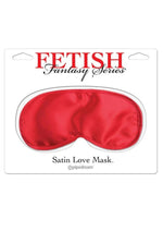 Load image into Gallery viewer, Fetish Fantasy Satin Love Mask - Red
