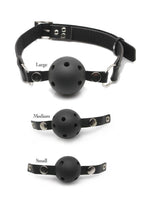 Load image into Gallery viewer, Fetish Fantasy Series Ball Gag Training System - Black