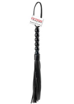 Load image into Gallery viewer, Fetish Fantasy Series Beaded Cat-O-Nine Tails - Black
