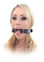 Load image into Gallery viewer, Fetish Fantasy Series Beginner&#39;s Open Mouth Gag - Black
