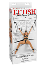 Load image into Gallery viewer, Fetish Fantasy Series Bondage Belt Restraint System - Black
