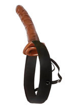 Load image into Gallery viewer, Fetish Fantasy Series Chocolate Dream Hollow Strap-On Dong
