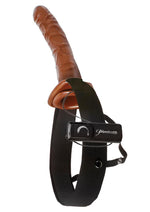 Load image into Gallery viewer, Fetish Fantasy Series Chocolate Dream Vibrating Hollow Strap-On
