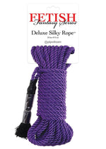 Load image into Gallery viewer, Fetish Fantasy Series Deluxe Silky Rope - Purple - 32ft