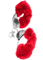 Load image into Gallery viewer, Fetish Fantasy Series Furry Cuffs - Red
