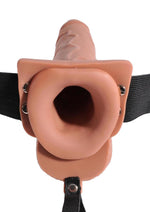 Load image into Gallery viewer, Fetish Fantasy Series Hollow Squirting Strap-On Dildo with Balls and Harness
