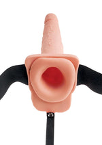 Load image into Gallery viewer, Fetish Fantasy Series Hollow Squirting Strap-On Dildo with Balls and Harness
