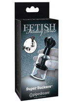 Load image into Gallery viewer, Fetish Fantasy Series Limited Edition Super Suckers - Black/Clear
