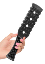 Load image into Gallery viewer, Fetish Fantasy Series Rubber Paddle - Black - 10.5in
