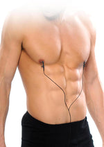 Load image into Gallery viewer, Fetish Fantasy Series Shock Therapy Nipple Clamps with Remote Control - Black
