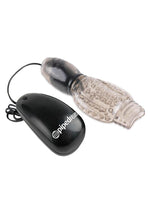 Load image into Gallery viewer, Fetish Fantasy Series Vibrating Head Teazer Sleeve with Bullet and Remote Control

