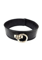 Load image into Gallery viewer, Fetish Play Collar Vegan Leather - Black
