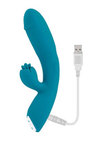 Load image into Gallery viewer, Fierce Flicker Rechargeable Silicone Dual Vibrator

