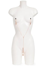 Fifty Shades Freed All Sensation Nipple and Clitoral Chain - Purple