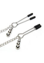 Load image into Gallery viewer, Fifty Shades Of Grey Play Nice Satin and Lace Collar Andamp; Nipple Clamps
